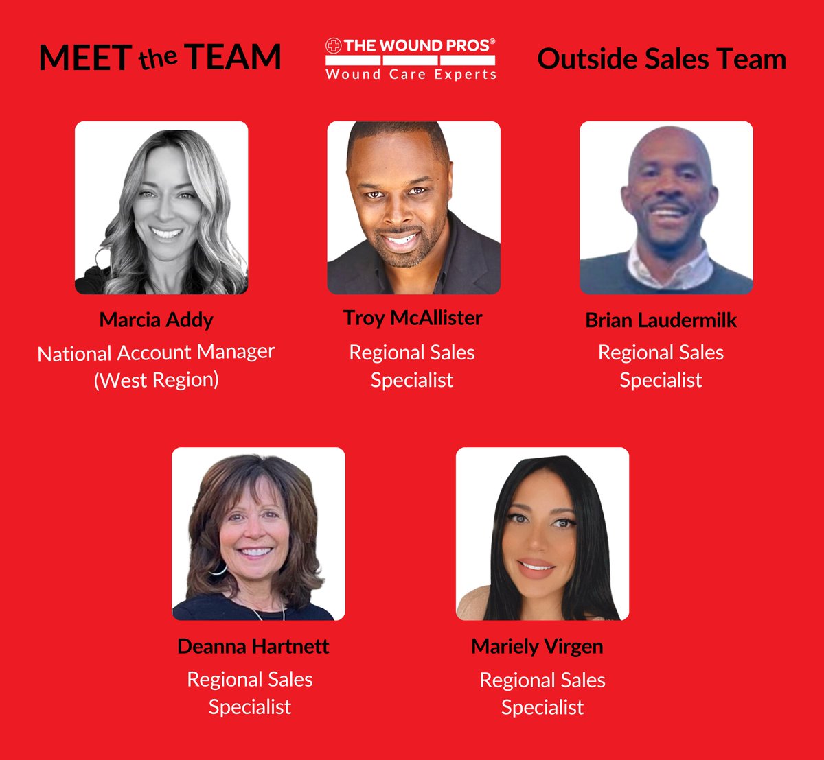 We would like to acknowledge our team of the week: Meet Our Outside Sales Team.❤⠀⠀⠀⠀⠀⠀⠀
⠀⠀⠀⠀⠀⠀⠀
#woundcare #texas #healthcare #healthcareworkers #healthcareadministration #healthcareheroes #healthcareprofessionals #healthcareworker #healthcaredesign #healthcare ...