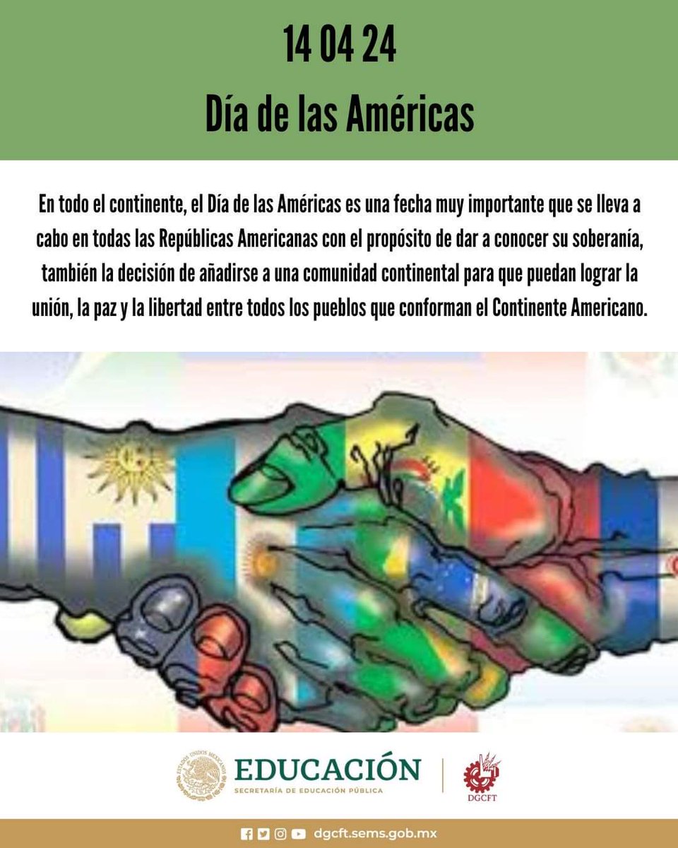 #14deAbril #diadelasamericas