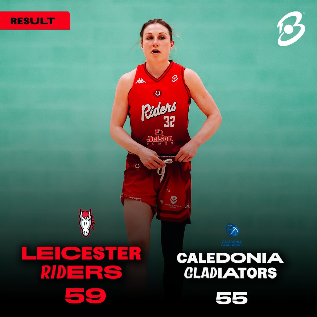 What a nail-biter!🤯 @RidersWomen come out on top and secure the W against @Cal_Gladiators 🔥 Re-live the action here👇 📺youtube.com/@BritishBasket… #UNBEATABLE #BritishBasketballLeague
