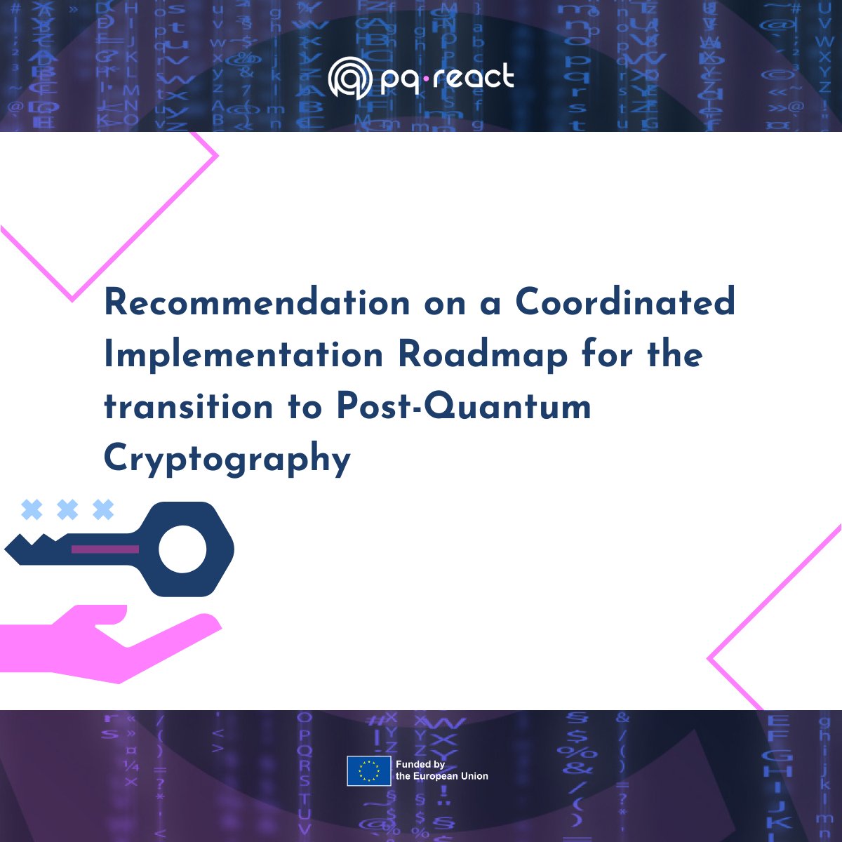 📢 Report alert!
📝The Commission has published a Recommendation on Post-Quantum #Cryptography to encourage Member States to develop and implement a harmonised approach as the EU transitions↪to post-quantum cryptography!
Learn more!🔗 rb.gy/ixl0tq
#pqreact #QuantumDay