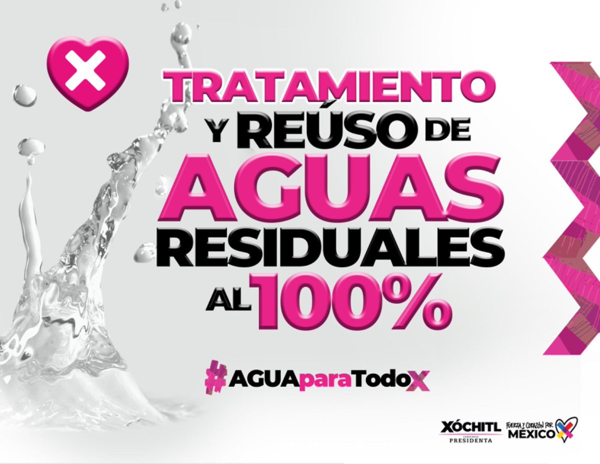 XochitlGalvez's tweet photo. El problema del agua es por la falta de infraestructura, no de lluvia.

Estas son algunas de las propuestas que haré realidad cuando sea Presidenta para tener #AguaParaTodoX. https://t.co/TE1TH5NCgc