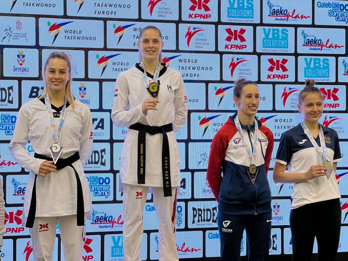 Open Serbia 🇷🇸 G2 

Enhorabuena a nuestras campeonas!!! @HankukTkd #Sanse 

🥇 Luana Marton -57 kg 
🥇 Viviana Marton -62 kg 
🥈 Adriana Cerezo -49 kg 

#WomenMakingHistory 

@sansecomunica @sansedeporte