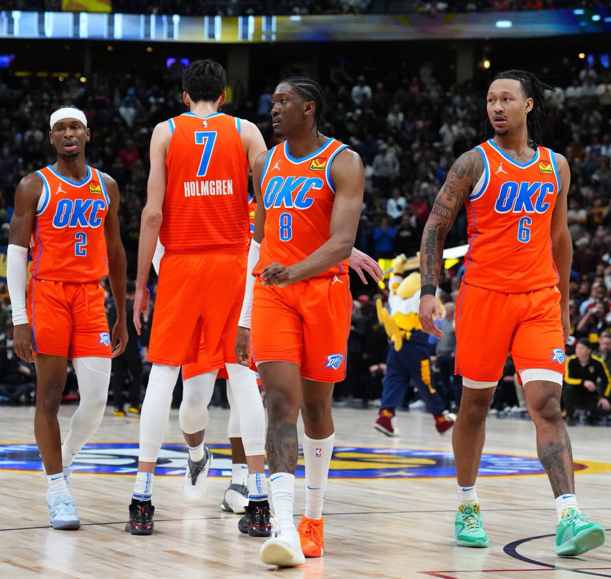 ▫️57 Wins
▫️#1 Seed in the Western Conference
▫️Northwest Division Champs
▫️Youngest team to ever win 55+
▫️#3 Offense and #4 Defense
▫️#2 Net Rating
▫️ 3rd Most Wins in OKC History

Job’s not finished