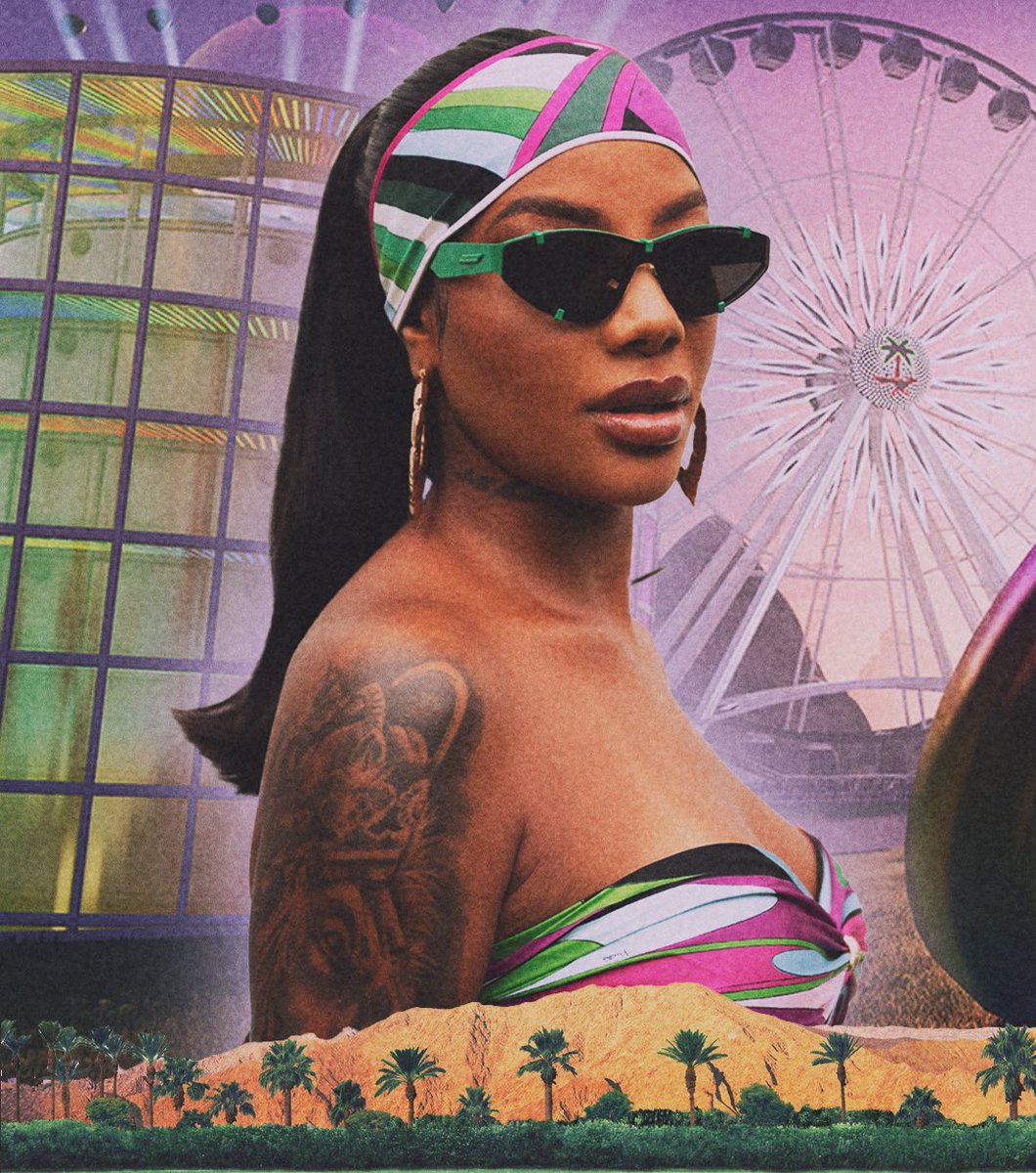 TemiCastle's tweet photo. Hoje é dia de comemorar a primeira afrolatina no palco principal do Coachella e por isso subiremos a tag #LUDMILLANOCOACHELLA

Meta: MIL comentários 

Desafio: Comentar de UM a CEM por extenso

Próxima meta: @SquadBrumilla https://t.co/9Nb5CGGiJ3
