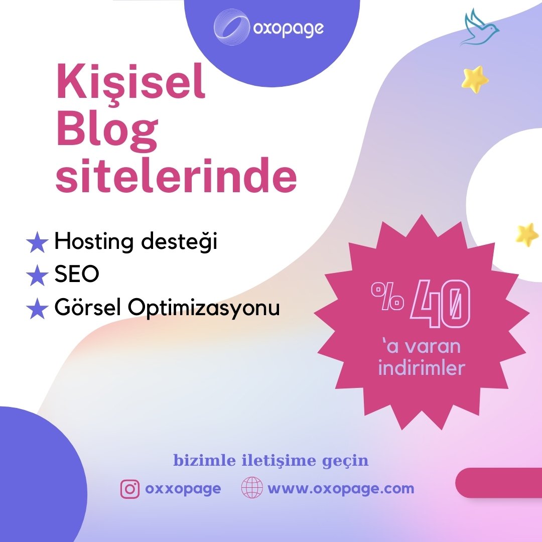 jubadreamer's tweet photo. Birazda iş...
Kişisel Blog Sitelerinde Büyük Bahar Kampanyası
Detaylar ve teklifler için bize ulaşın.
⏩ @oxopage
⏩ https://t.co/r9uCZZbX0J
#oxopage
#jubazulumia
#baharkampanyası
#wordpresssite
#wordpress
#reklam
#webtasarım
#website
#wordpressite
#seo https://t.co/1hlQ0XyQlH