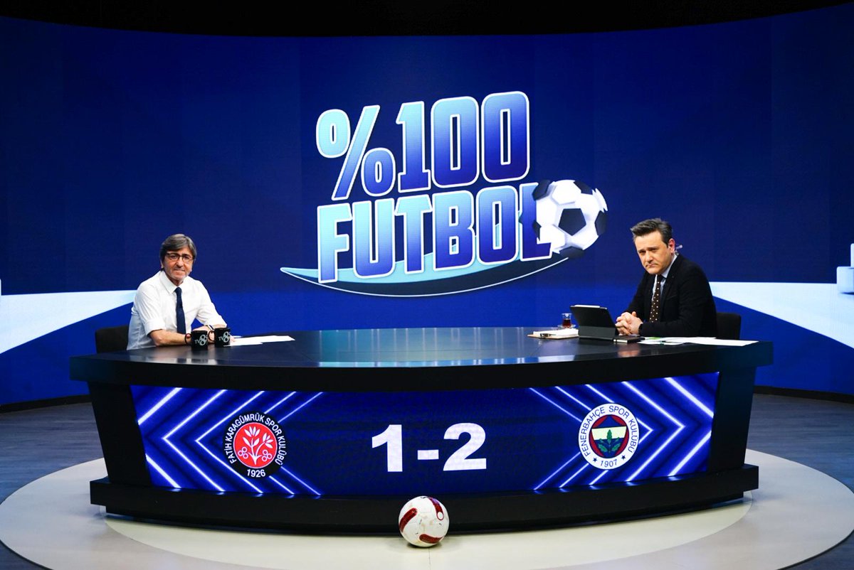 Kaçıranlar ve yeniden izlemek isteyenler için Fatih Karagümrük - Fenerbahçe maçı sonrası yayınlanan %100 Futbol programı Youtube'da; youtu.be/oMYbvmX4q6Q
