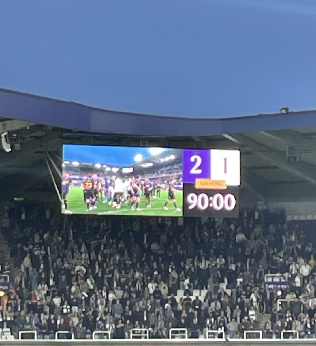 Union, Union chante avec nous! 
#Andusg <a href="/rscanderlecht/">RSC Anderlecht</a>