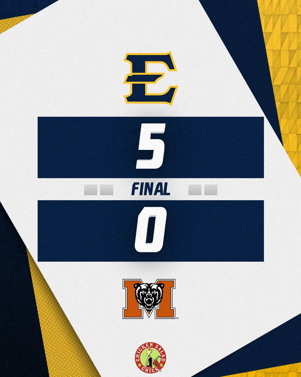 𝘽𝙪𝙘𝙨 𝙒𝙞𝙣! 𝘽𝙪𝙘𝙨 𝙒𝙞𝙣! 𝘽𝙪𝙘𝙨 𝙒𝙞𝙣!

ETSU takes the series with a 5-0 win at Mercer!

- Riley Nayadley with a career-high 5-RBI, including a three-run home run in the top of the fifth
- Sara Muir with six scoreless innings 

#BeGreat