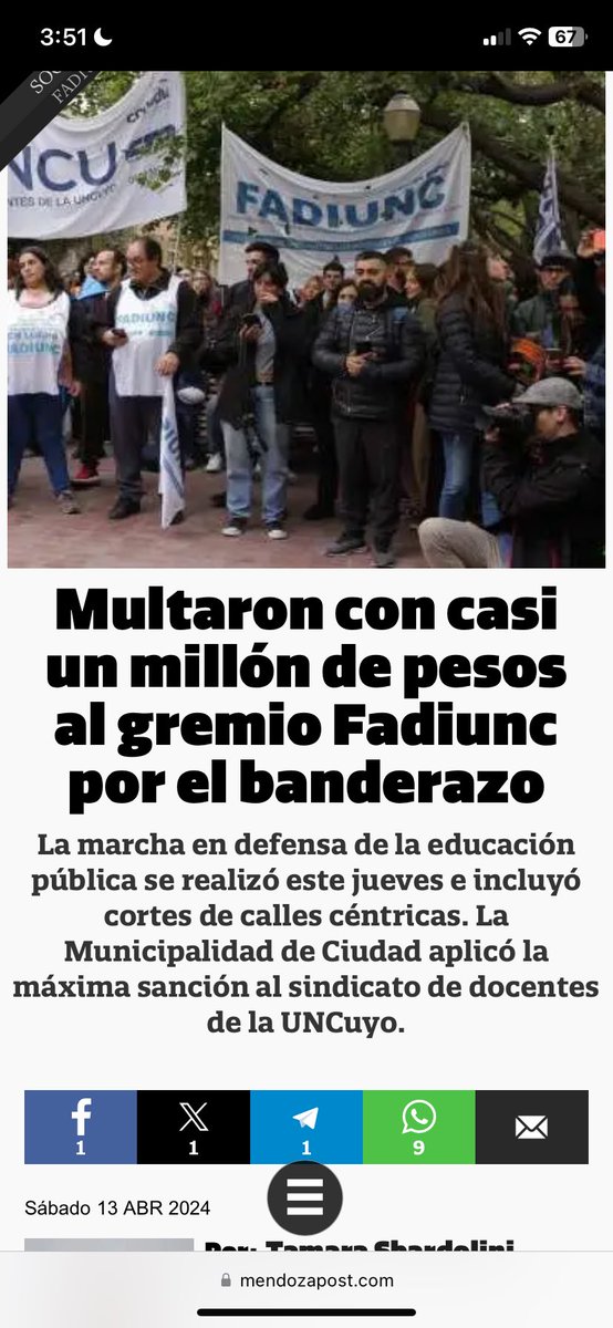 te imaginas ser de la franja, vender humo a más no poder con la defensa de la educación pública y tener que militar al gobierno que hace esto?