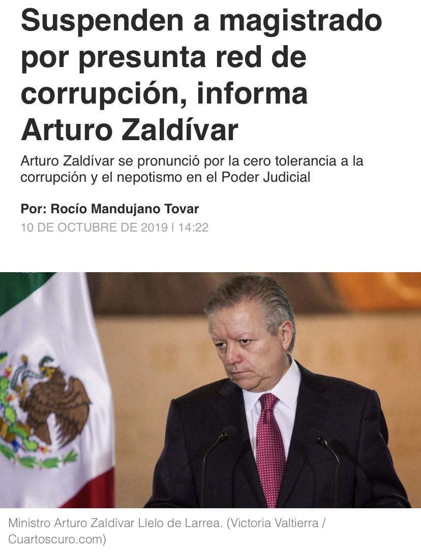 Alianza la tuya con Morena. Explícanos por qué suspendiste a Jorge Camero, uno de los tres magistrados que resolvían los amparos contra el AIFA. Explícanos por qué congelaste los recursos contra el AIFA que solicitamos que la Corte atrajera. Explícanos por qué después fuiste a