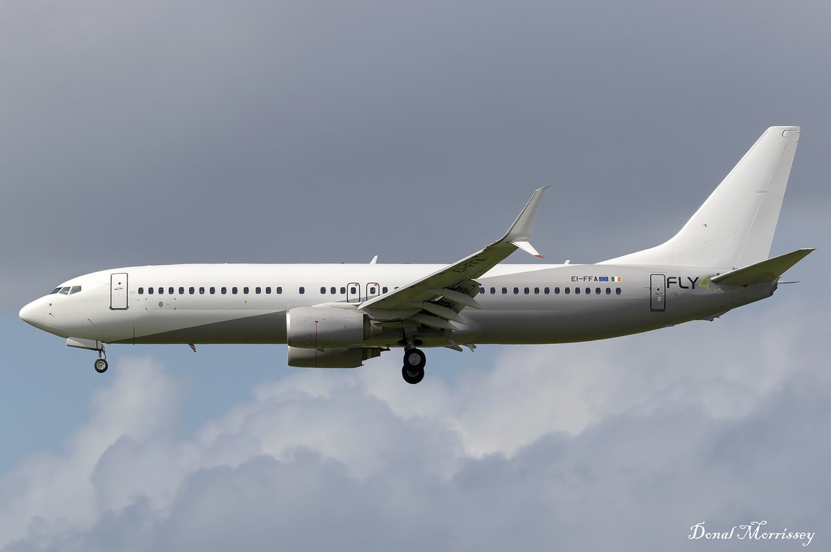 Fly4 Airlines @Boeing 737-8K5 EI-FFA arriving @ShannonAirport on a training flight from Birmingham.
#avgeek #aviation #airline #airtravel #fly4airlines #ShannonAirport #planespotting