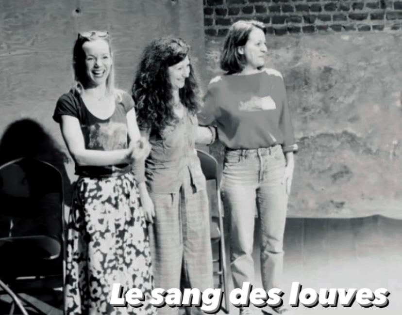 Sabeenjean's tweet image. Le sang des louves ... Brussels .... avril 2024 :-)