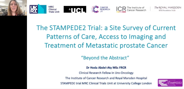 The #STAMPEDE2 Trial: a site survey of current patterns of care, access to imaging, and treatment of metastatic #ProstateCancer. #BeyondTheAbstract with Hoda Abdel-Aty, MSc, FRCR @ICR_London > bit.ly/3HMWpAO @ClinOncology