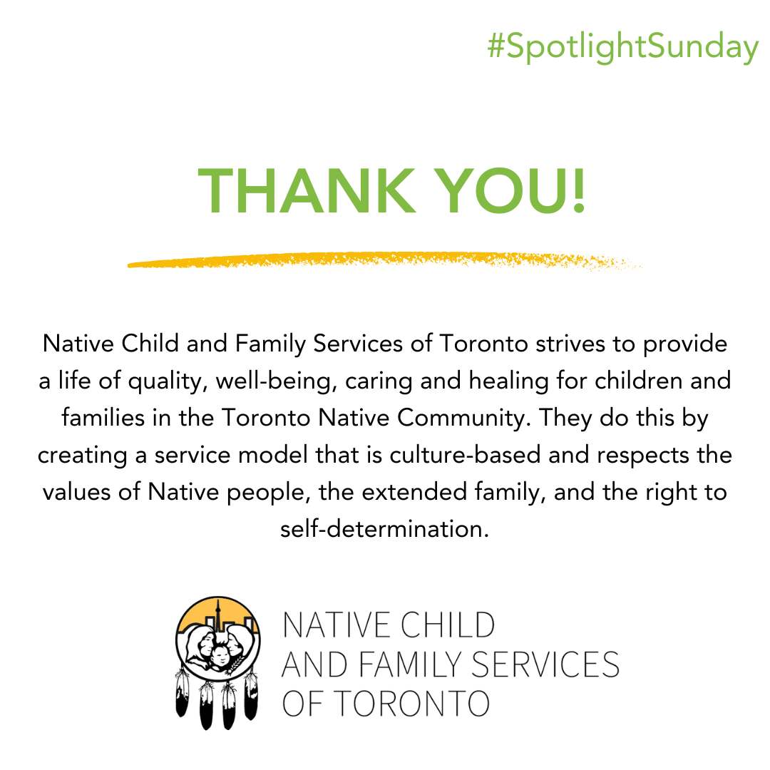 🌟This #SpotlightSunday, we're shining the light on an incredible organization: @NCFST ! Founded in 1986 by Elders, knowledge keepers, grassroots leaders, and community members, NCFST has continuously evolved to meet the needs of the community. nativechild.org.