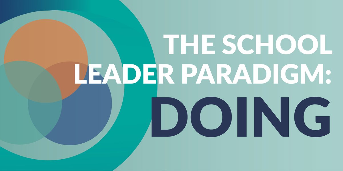 The School Leader Paradigm: Doing — learn about the Doing side of the School Leader Paradigm to identify practical and easy to implement strategies and techniques to increase the effectiveness of your leadership. April 30, 9 a.m.-Noon. Register today!ow.ly/mzEV50R5OvW