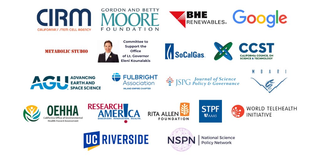 Thank you to all of our #SciPolSymposium sponsors! We're so glad for your support in bringing #SciPol training, career development, and community-building opportunities to our members.