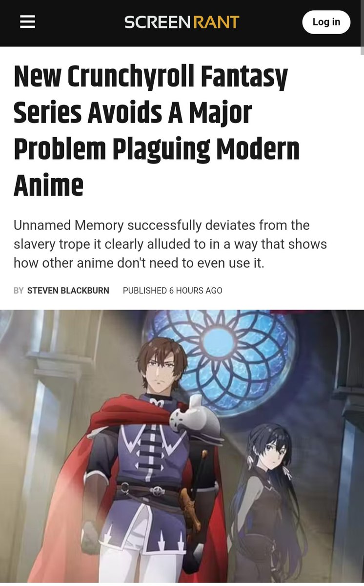 The major problem plaguing Modern Anime is that you have normies like Steven Blackburn who want to sanitize how all Anime is written starting with the purging of tropes that define them.