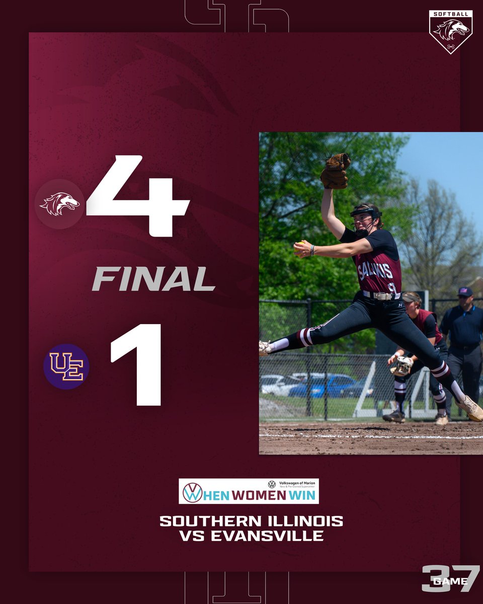 SALUKIS 𝑺𝑾𝑬𝑬𝑷 👏👏👏

Maddia Groff strikes out a season-high 15 Aces 🤯

#Salukis | #WhenWomenWin