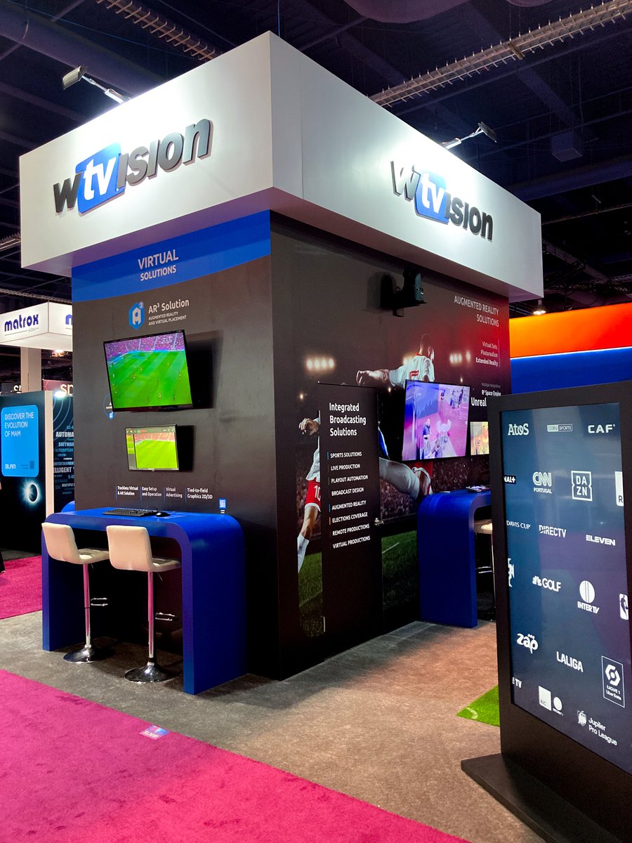 First day at @NABShow ⚡️ 
Excited to kick off another year of innovation and opportunities.

Find us at 𝐁𝐨𝐨𝐭𝐡 𝐒𝐋𝟑𝟎𝟖𝟏 and meet our amazing team 🚀
 
See you there 👋

#NABShow #NAB2024 #Broadcasting #BroadcastSolutions #Innovation #Technology