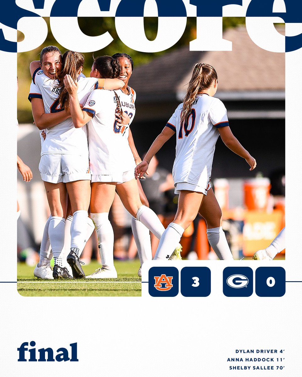 And that's the ballgame! 😁

#WarEagle