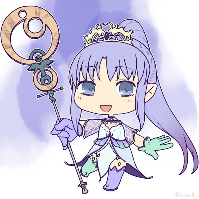No.67 メディア[リリィ]#FGO #FGOミニキャラ番号順に描く若奥様は魔女。 恋は盲目というかサイコというかイアソンと仲良くね… 