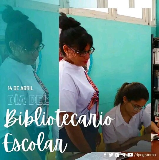 Felicidades a todos los Bibliotecarios en su día. 
#EducaciónJIguaní #EducaciónGranma #CubaViveEnSuHistoria