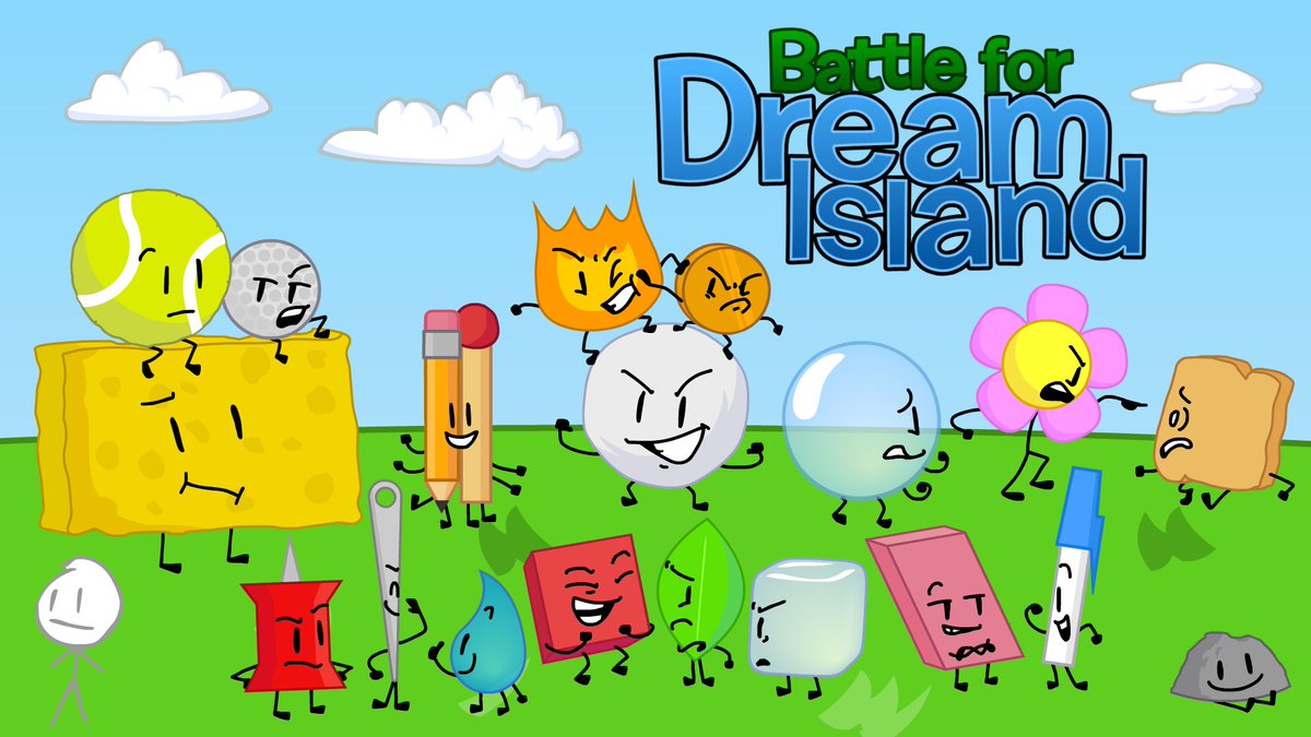 nearly 9 years later, I've done a true remake of my well-known (and often used) BFDI poster! now we have one that isn't bad or sucks! not posting this on DeviantArt tho, that site kinda sucks now lol