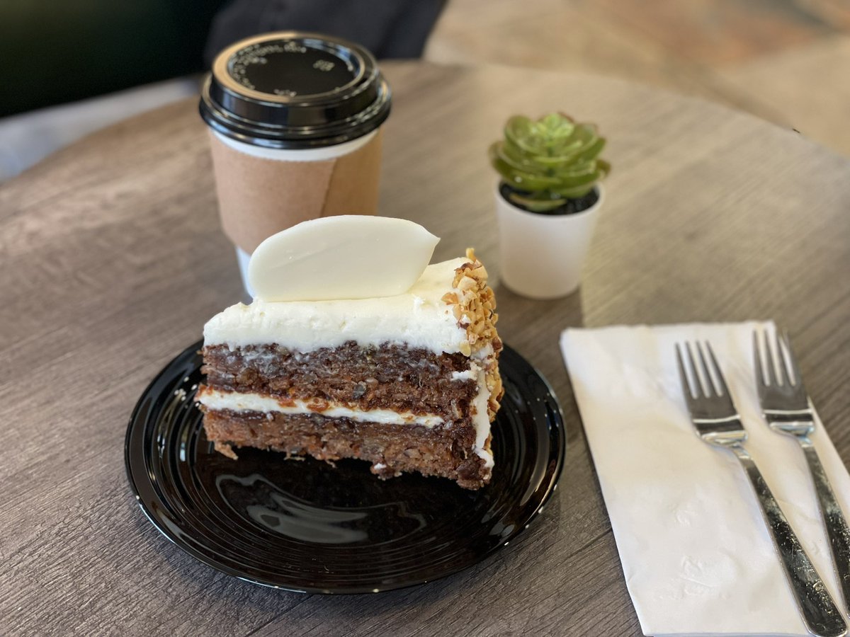 #FloorForensics at The Coffeestation in Long Beach, CA (great coffees and carrot cake!)