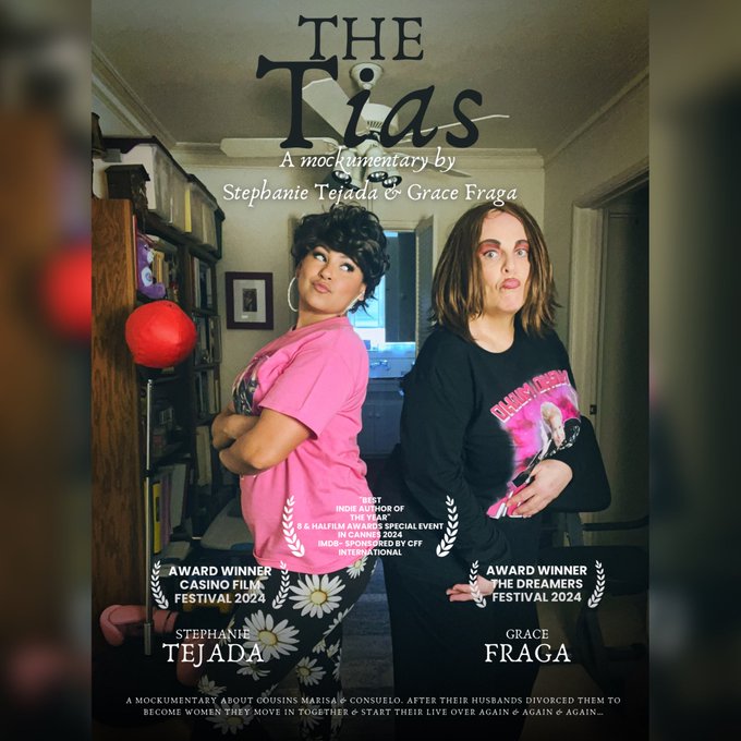 &ldquo;The Tias&rdquo; won some awards 🥹A mockumentary created by &amp; starring @StephunnyTejada &amp; @gracefraga . Enjoy