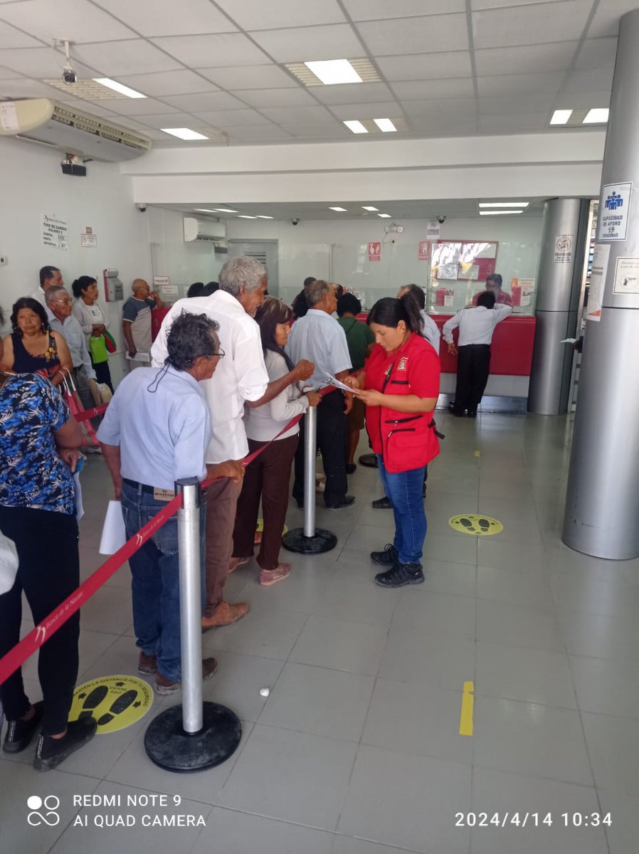 [AHORA] Promotoras y promotores en #Huancavelica, #Junín y #Lambayeque continúan supervisando el proceso de pago. Si necesitas ayuda, acércate a ellos que están para orientarte en esta #pagatón de #Pensión65. Nota de prensa aquí bit.ly/4aExoEi