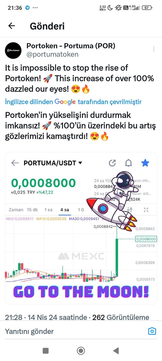 @kriptozenciii The mooonnnn #portuma #TimeToPortuma @portumatoken  #btc #100xGems 🌋🔥🎯🛸