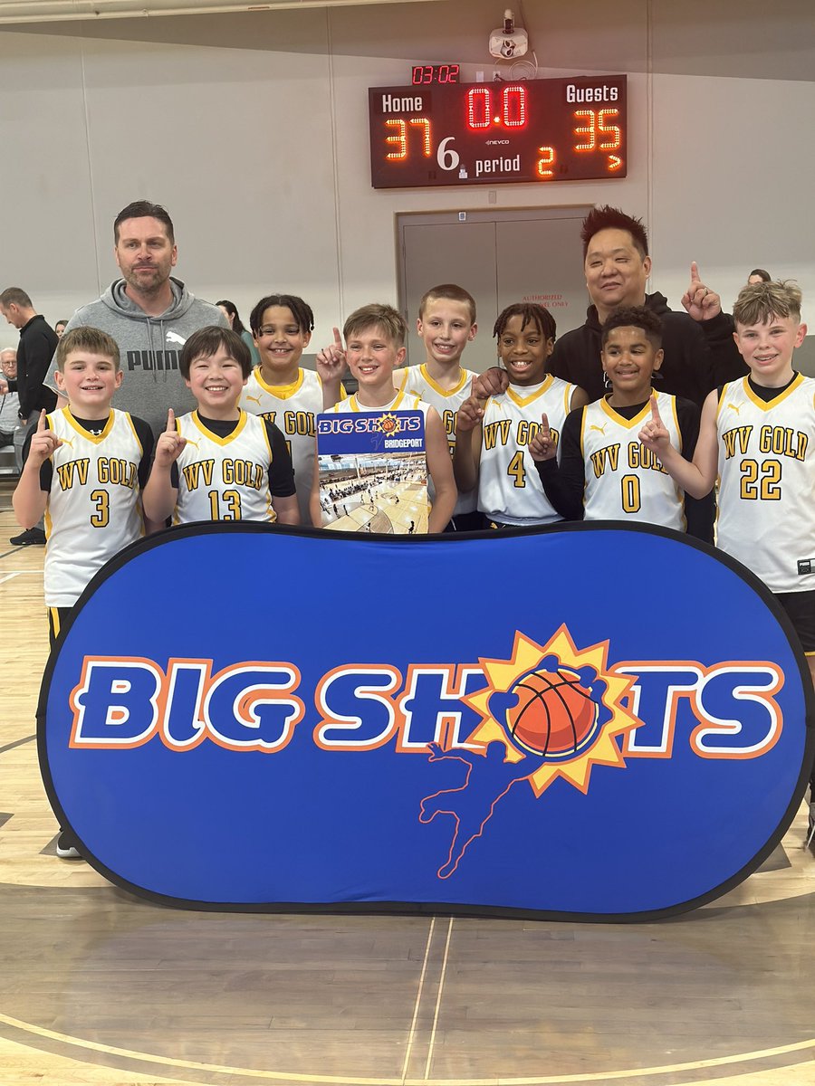BigShotsGameMVP's tweet photo. #BIGSHOTS #WVTipOff
🏆 11-10U Championship 🏆 

WV Gold 37
23 Keaton Nostesi MVP
12 Andrew Grissby 10 

WV Hustle 35
15 Joshua Lawson 18 https://t.co/qVLMoS058H