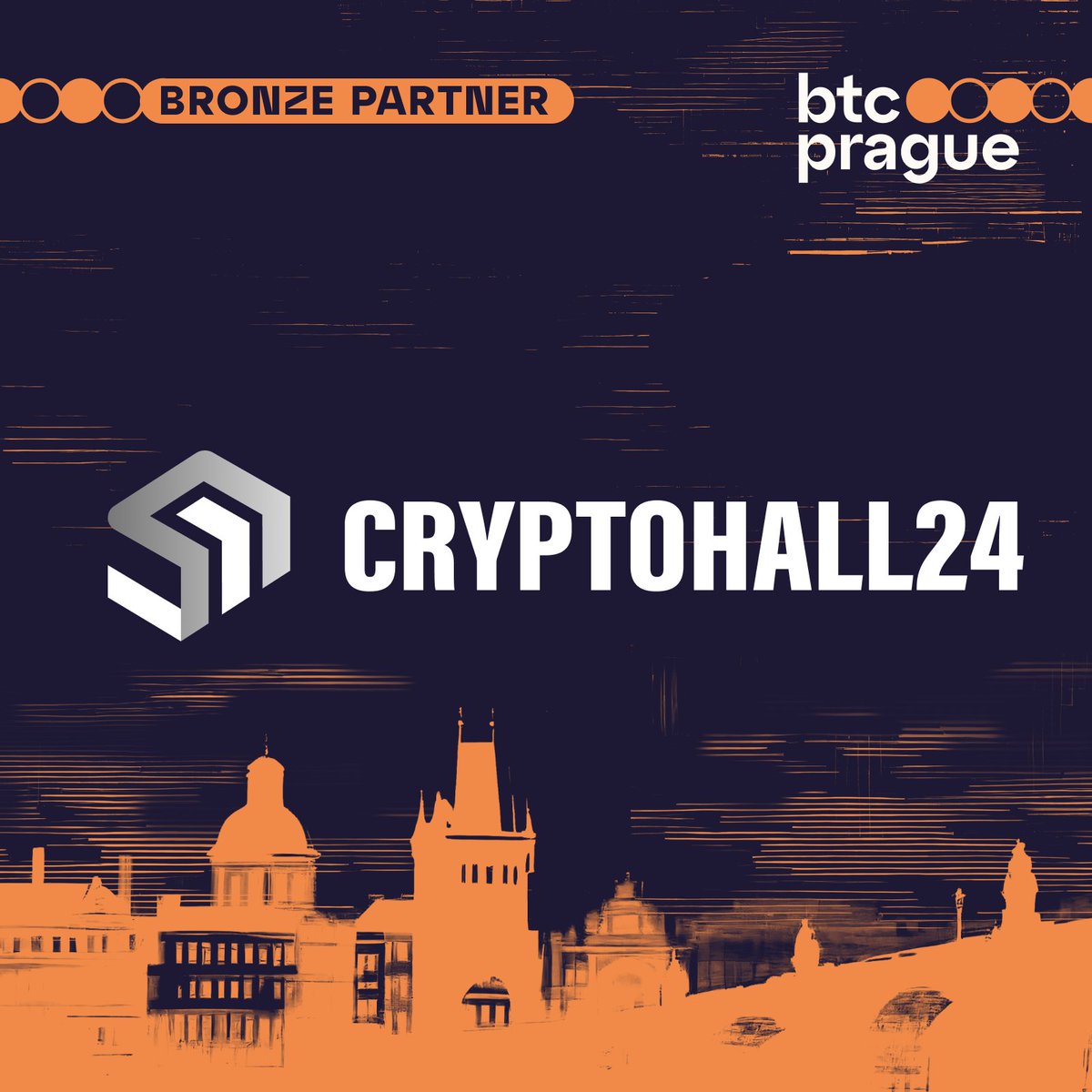 🥉 Bronze Partner of #BTCPrague 2024 @cryptohall24 is offering ASIC miners and tailored hosting services to optimize your #bitcoin mining efforts, all from a trusted source within Germany.