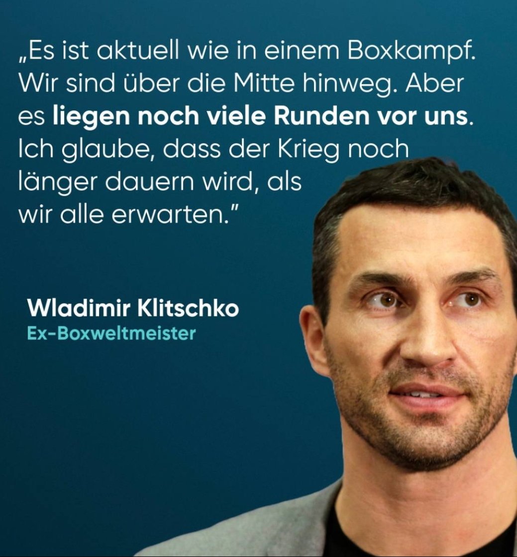 LMA258's tweet image. Klitschko
zählt die Kriegs Runden 
'