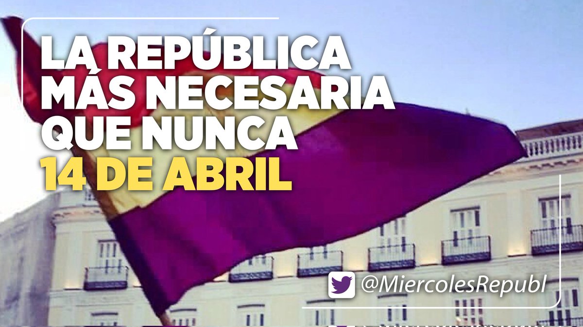 #14Abril #14AbrilPorLaRepública 🔻🖖☮️