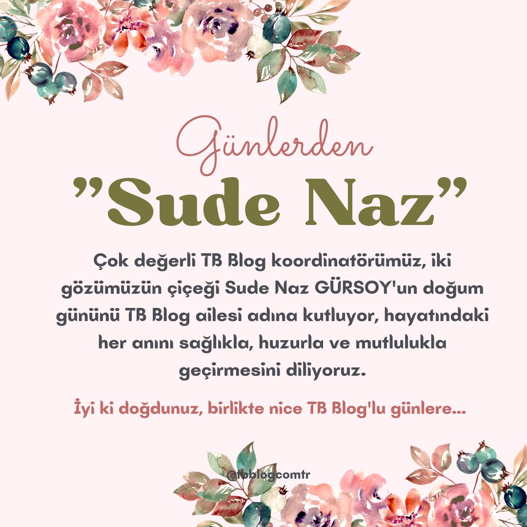 TB Blog sizi çok seviyor! 💘