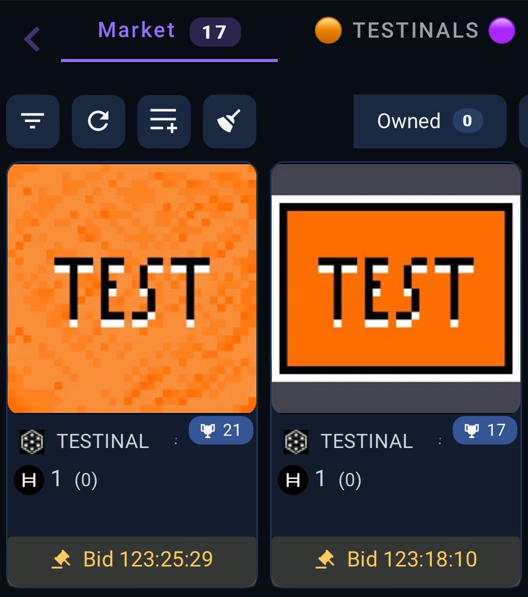 HELDiWanKenHODL's tweet photo. #Testinal auctions are live β
Starting @ 1 $HBAR / #Hashinal π
https://t.co/LDlW7hJSyf https://t.co/5wNDrKGL3H