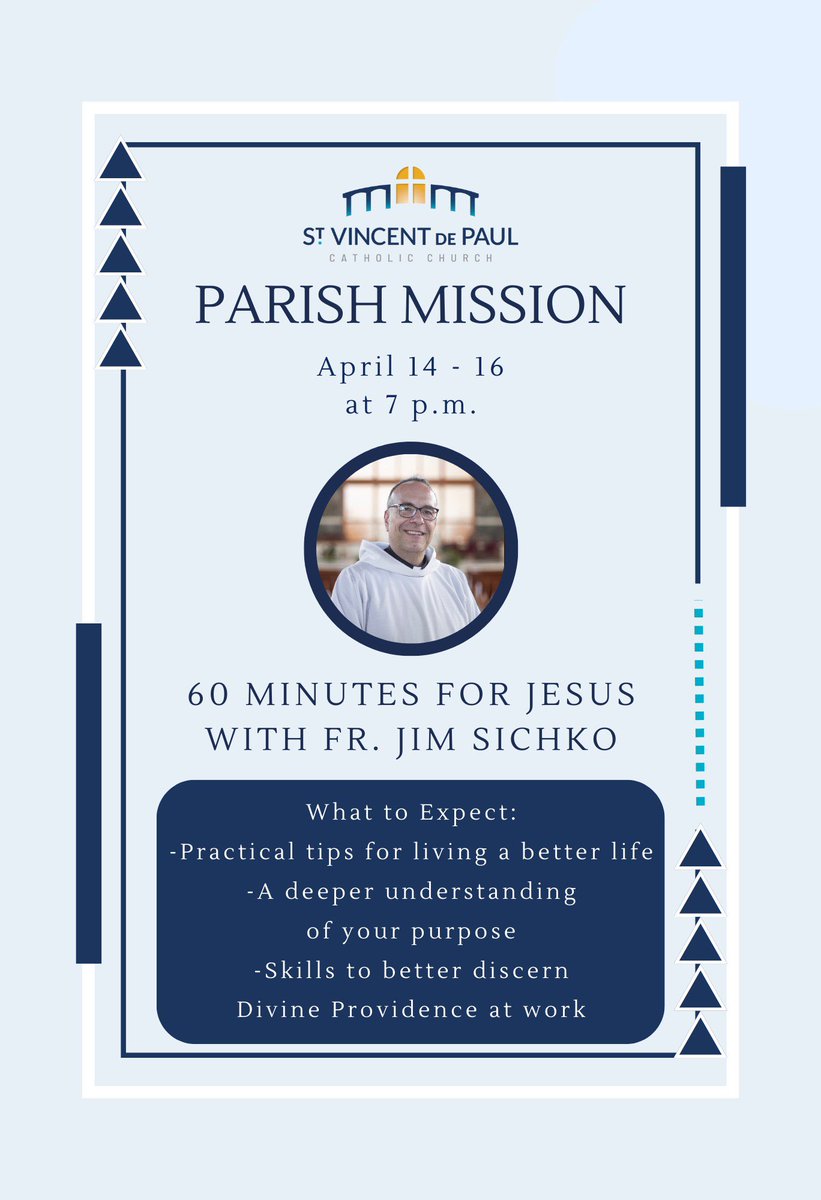 SUNDAY NIGHT IN ANDOVER,KS - NIGHT 1 of #60MIN4JESUS - 7pm-8pm #StVincentDePaul
#missionaryofmercy