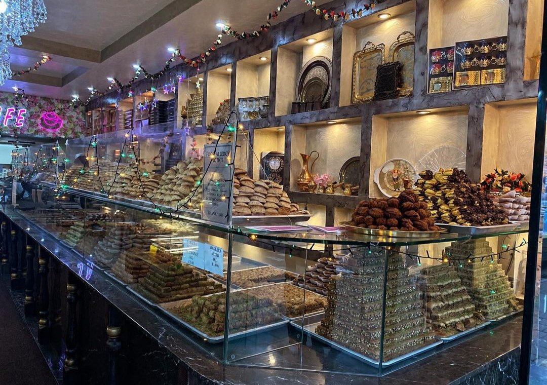 Al Sham sweets on City Rd Cardiff