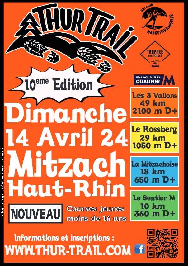 #France 🇫🇷 #Alsace #HautRhin #Mitzach #Trail #Running #CourseàPied Aujourd'hui 1ère participation à la course Thur Trail 2024 (10 km, 360 m D+) à Mitzach...  🏃‍♂️ 👟