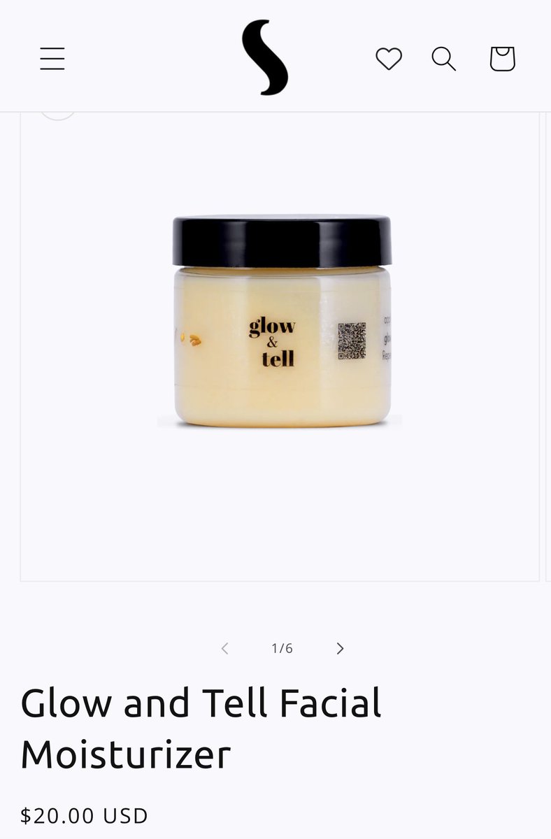 Things to check out during the 20% off customer appreciation sale -

Glow and tell is the PERFECT moisturizer for brightening soothing and protecting your skin. Especially perfect for those with acne scarring 

It’s made with carrot seed which helps  Acne prone skin heals fast🙂
