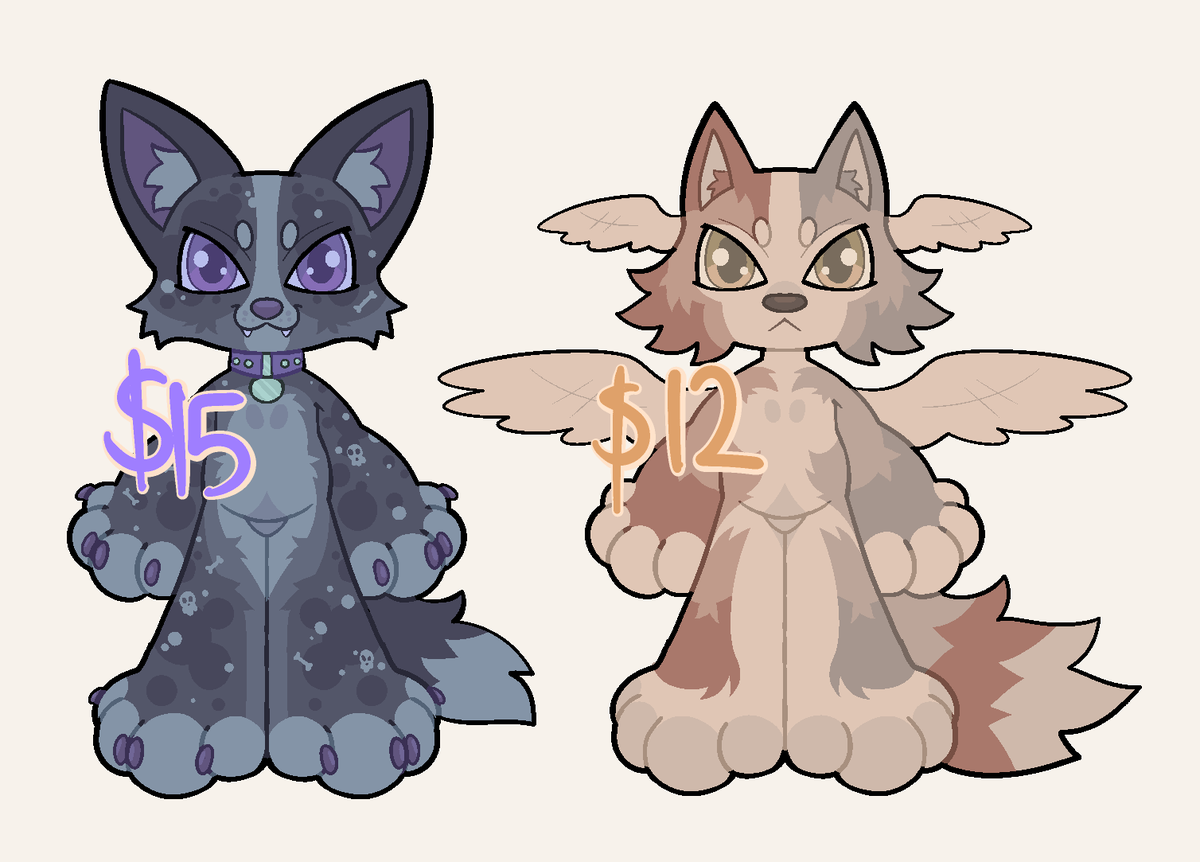 some leftover designs, dm/reply to claim! 🌟