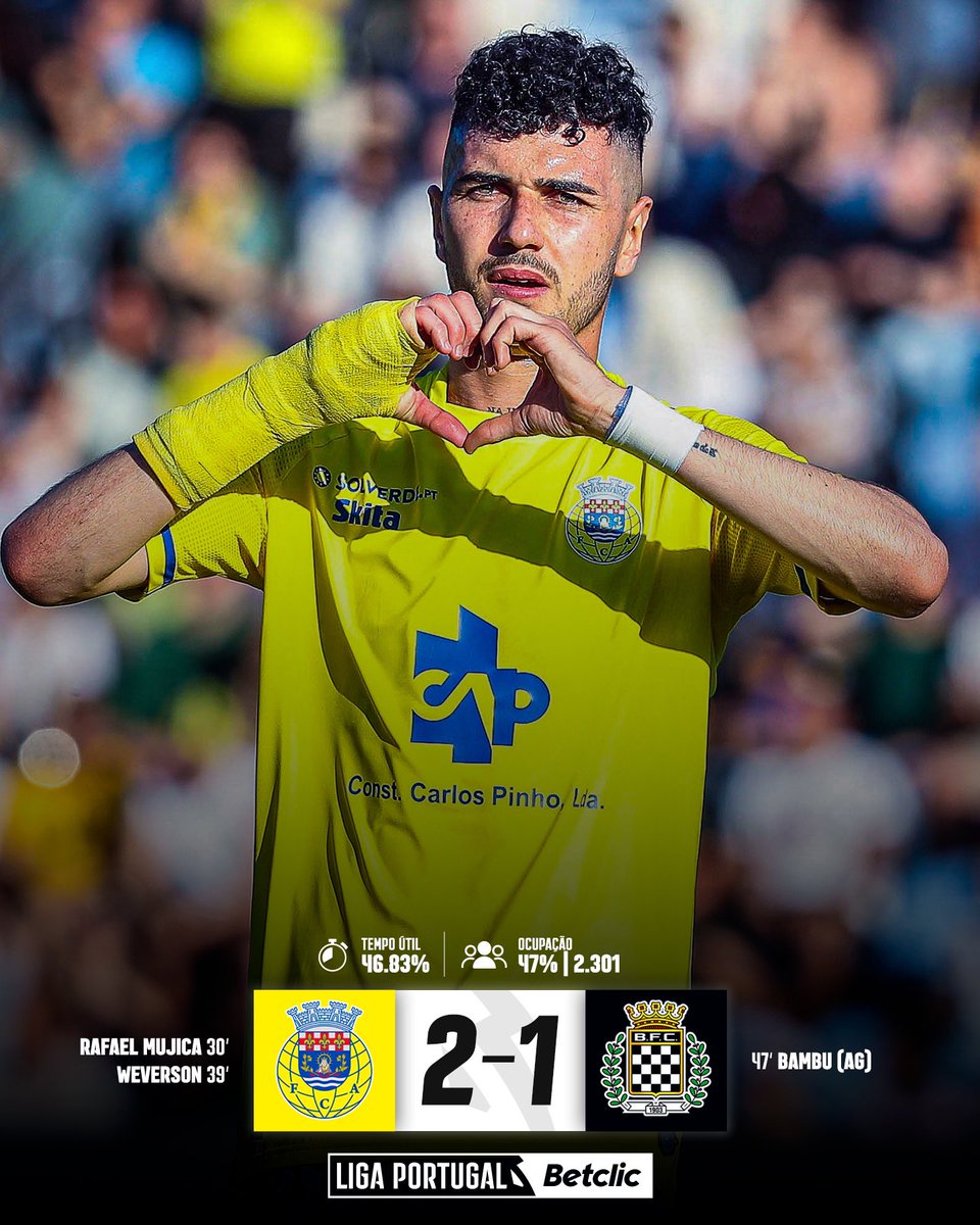 justfootball78's tweet photo. 🔵 | #الدوري_البرتغالي
🏆 | آروكا 🆚 بوافيشتا
#LigaPortugal | #LigaPortugalBetclic |#FCABFC https://t.co/dPs4bavlXc