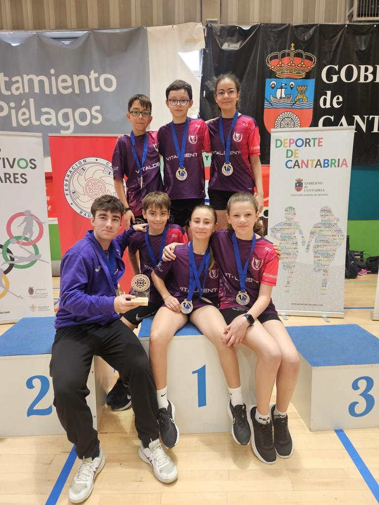 BadmValladolid's tweet photo. 🌟 | ¡¡CAMPEONES LIGA PROMESAS 2024!! 🎉

¡Certificamos una liga PERFECTA con pleno absoluto de victorias y únicamente cediendo dos partidos! 🤩

¡MENUDA BARBARIDAD!
¡LA QUE HAN LIADO ESTOS FENÓMENOS! 🏆🥇

¡ENHORABUENA a jugadores, técnicos y familias! 

#CORAZÓNPucelano💜 https://t.co/P6wtMhuOSU