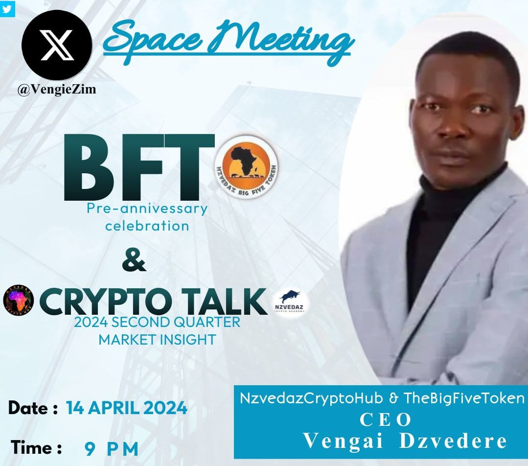 Gire75667549's tweet photo. Knowledge overloaded. We are led
THE BIG FIVE TOKEN
#BFTTwitterSpace
#Followthemoney
@VengieZim
@five_token https://t.co/cGG83S72mh