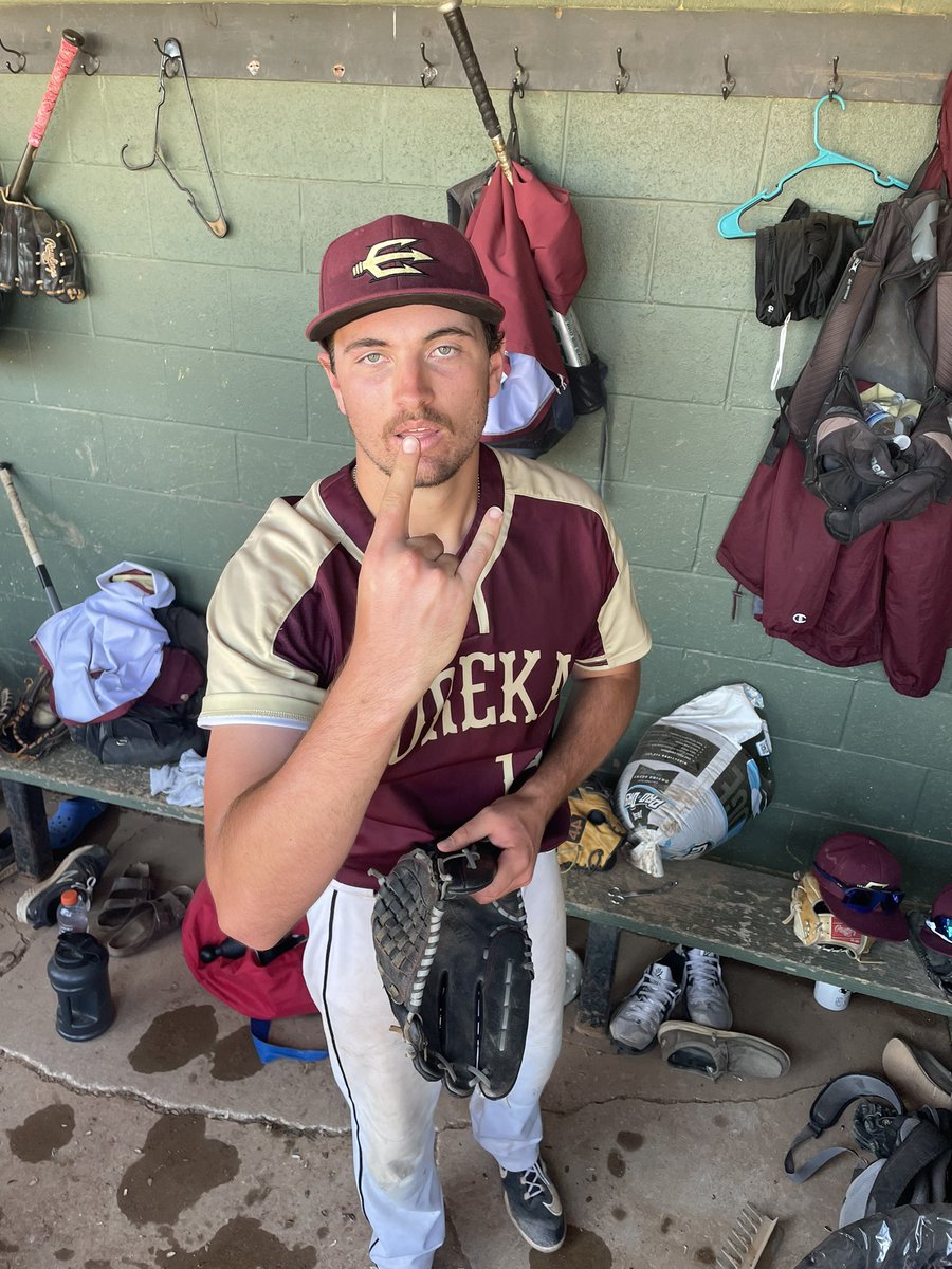ECRedDevilsBase's tweet photo. T7

Colton “Sheriff” YANISH GOES THRU 7 and his day is done! What an OUTSTANDING performance by the young fella!! Can’t get any better than that! 
#Devils #HUM🔱 

6-3 Devils https://t.co/QYez07CJ9P