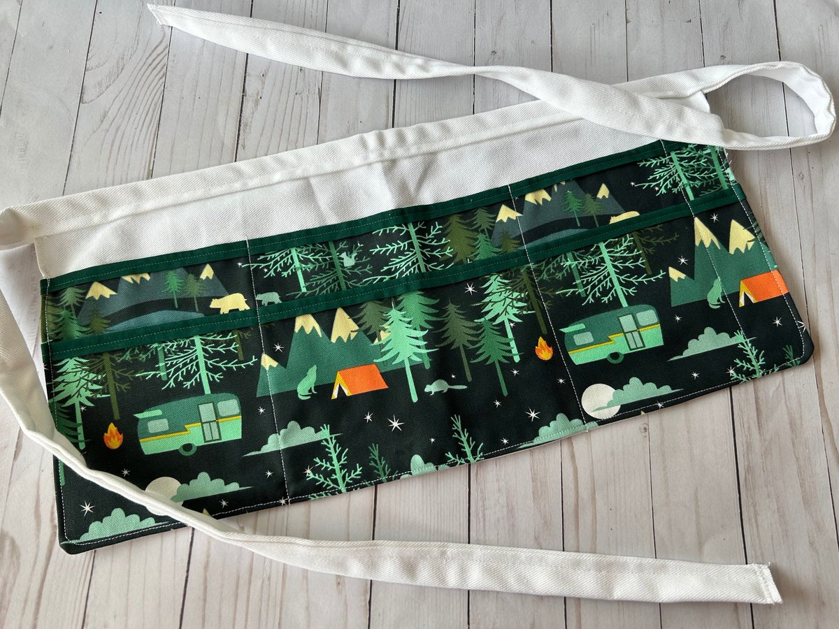 Camping pocket apron tuppu.net/352dc9e8 #craftshout #craftbizparty #WolfApron