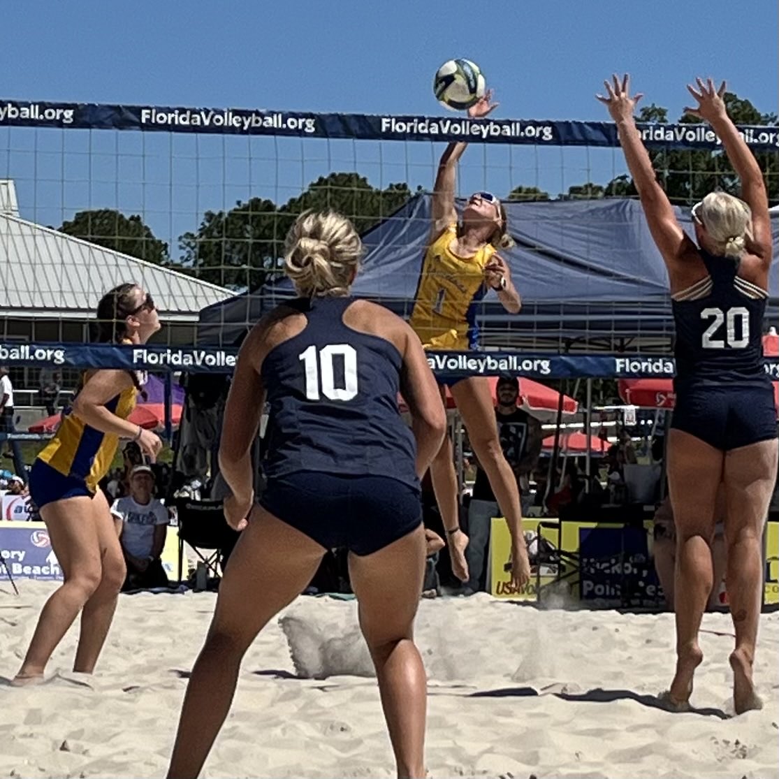 Sophomore season is done.😢Team was 5-1 in DII National Championship, won the Silver Bracket and finished #5 overall. O and Madi were 5-0 for the weekend and 22-6 for the season! So very proud of your hard work, hustle and love of competition. ⁦⁦<a href="/JavelinaBeach/">Javelina Beach VB</a>⁩ ⁦