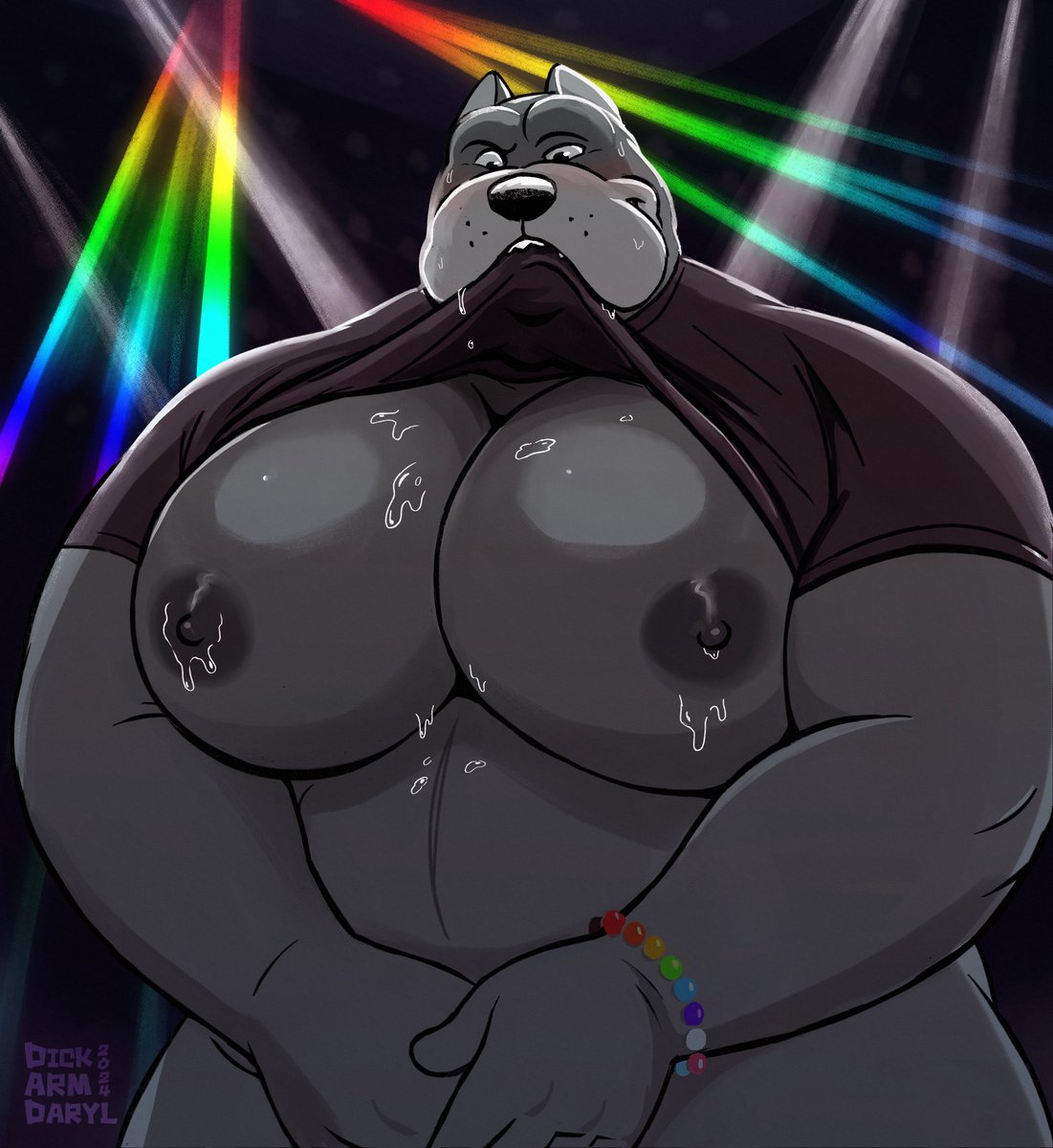 Hound being a bit wild at a party? For @HoundGrey