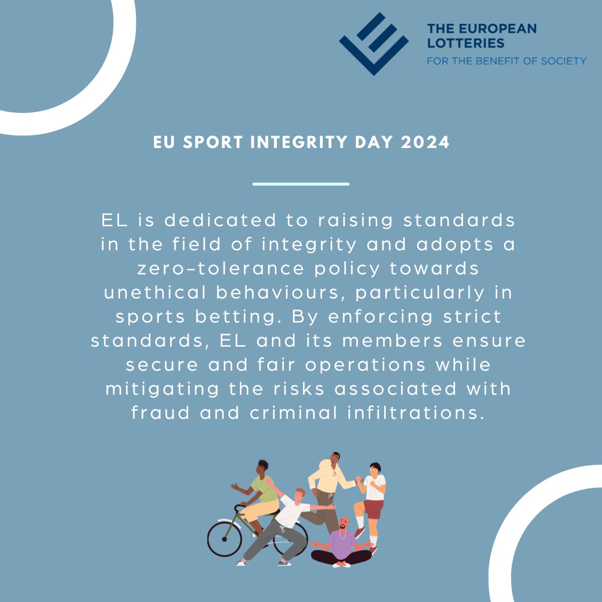 #MondayMotivation 🚴‍♀️Today, on #EUSportIntegrityDay, we reaffirm our strong commitment in the fight against match-fixing and the safeguarding of sport integrity. Read more here ➡ shorturl.at/gqEP6